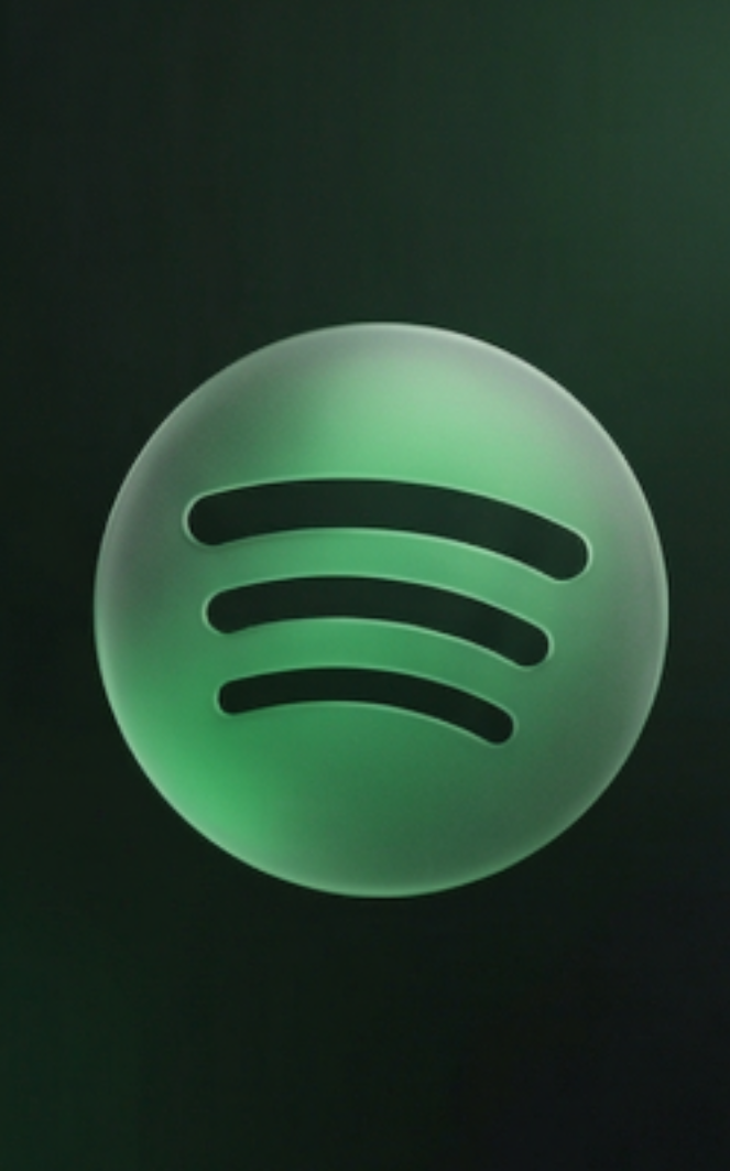 Soft green circular logo reference used for the final reveal in the multimodal Seedance example.